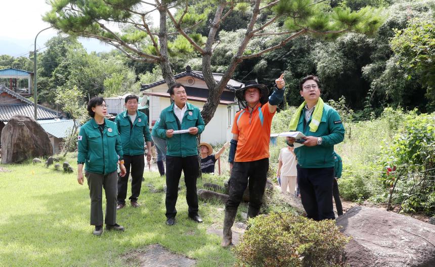 집중호우 수해현장방문 - 11