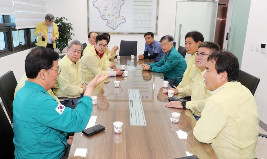 산청-합천 호우피해 위문방문 - 2