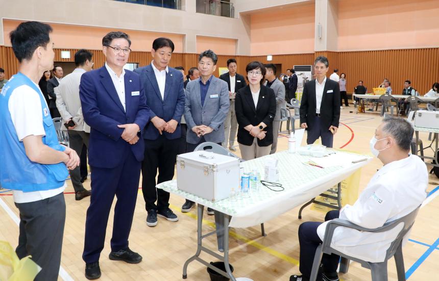 안의면 농촌왕진버스 사업