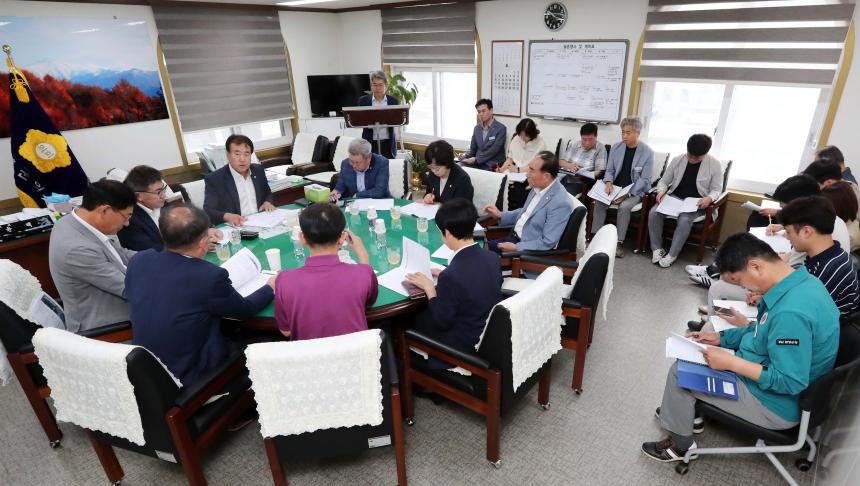 함양군의회 정기간담회