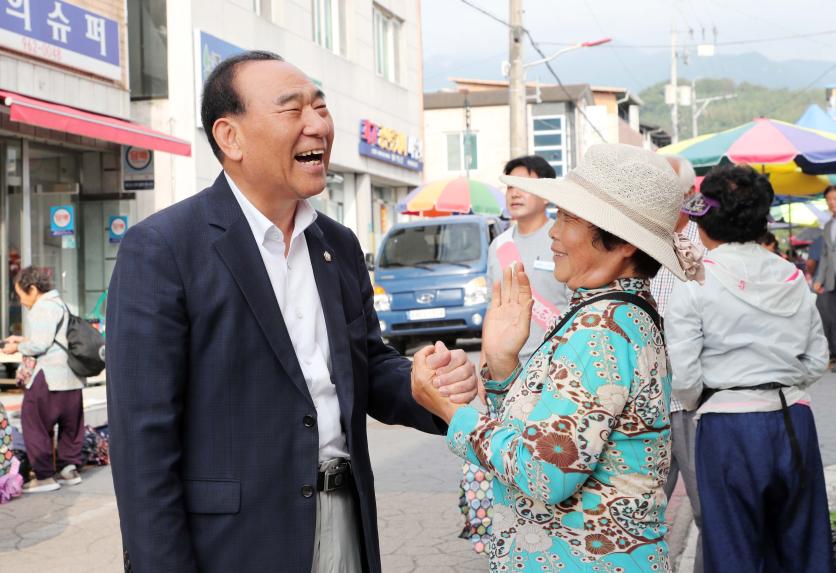 추석맞이 민생행보 안의전통시장 방문 - 4