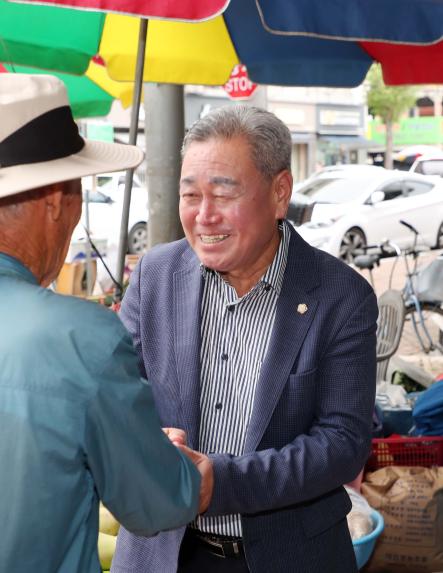 추석맞이 민생행보 지리산함양시장 방문 - 1