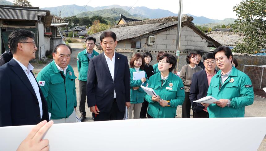 제295회 함양군의회 임시회 현장점검 3일차