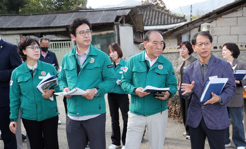 제295회 함양군의회 임시회 현장점검 3일차 - 2