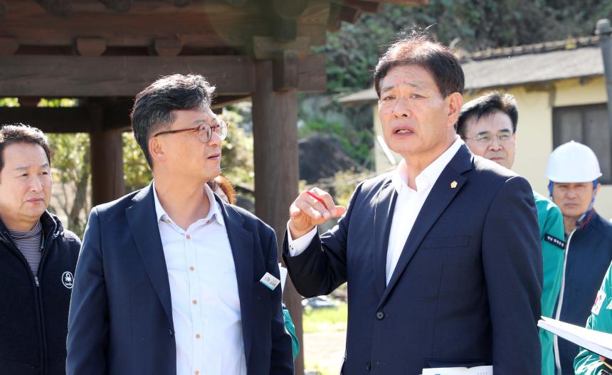 제295회 함양군의회 임시회 현장점검 3일차 - 5