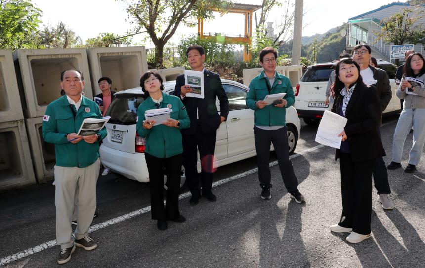 제295회 함양군의회 임시회 현장점검 3일차 - 7