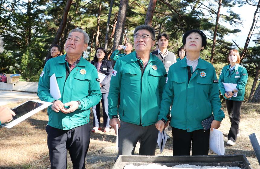 제295회 함양군의회 임시회 현장점검 4일차 - 2