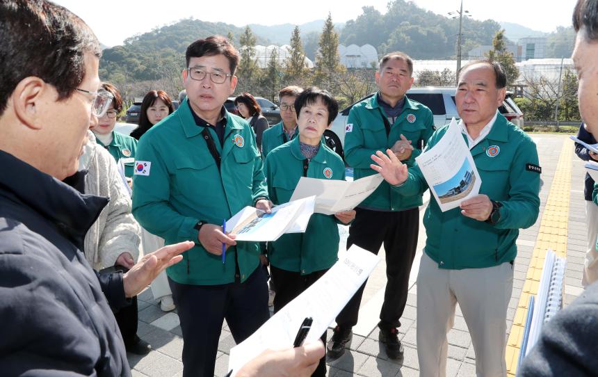 제295회 함양군의회 임시회 현장점검 5일차