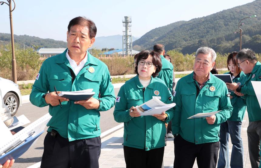 제295회 함양군의회 임시회 현장점검 5일차 - 16