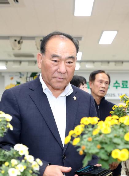 제6회 국화분재 재배기술교육 수료식 및 전시회 - 4