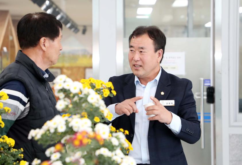 제6회 국화분재 재배기술교육 수료식 및 전시회 - 6