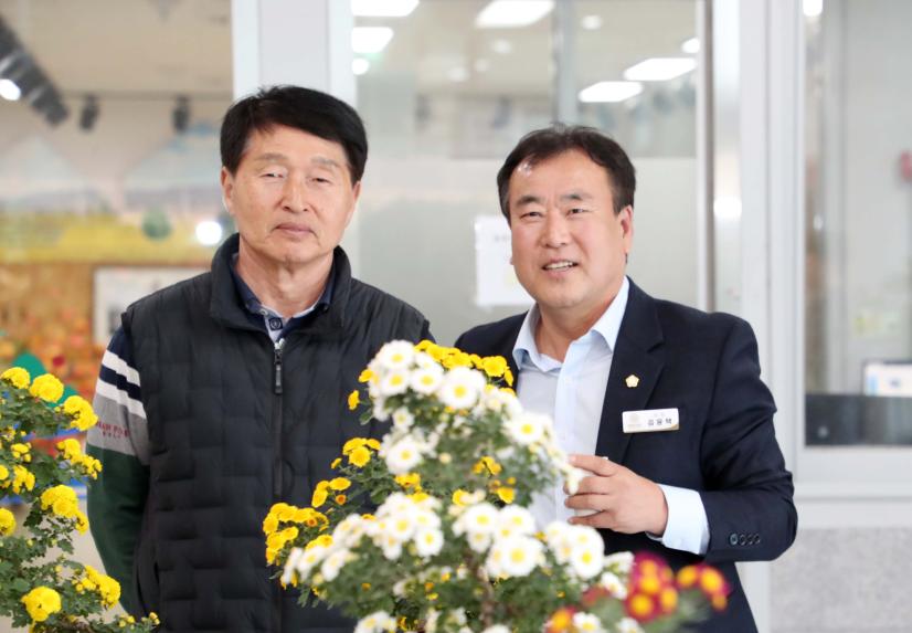 제6회 국화분재 재배기술교육 수료식 및 전시회 - 7