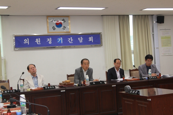 의원 정기간담회(6월21일자)