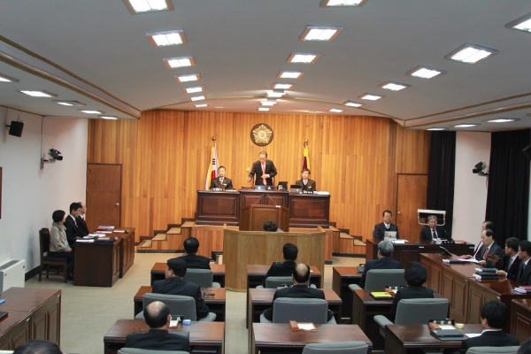 제189회 제2차정례회 폐회