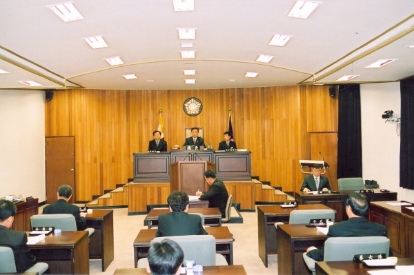 제123회 임시회 제1차본회의 전경사진