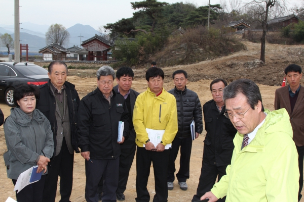 제188회 임시회 현장확인 사진 - 4