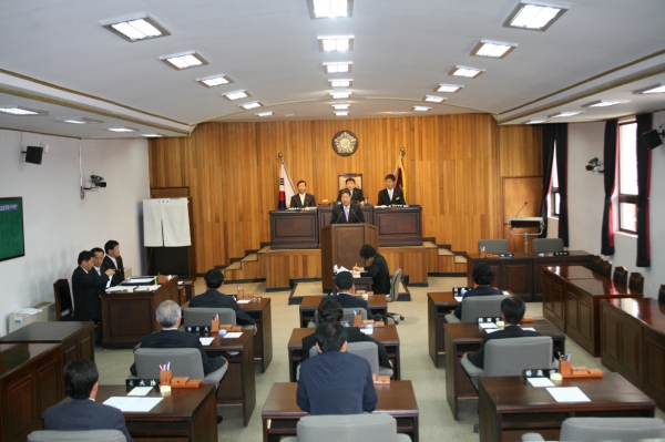 5대 후반기 의장당선 인사