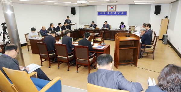 의회 정기간담회(2019. 3. 12) 보도자료