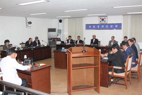 의원 정기간담회 보도자료