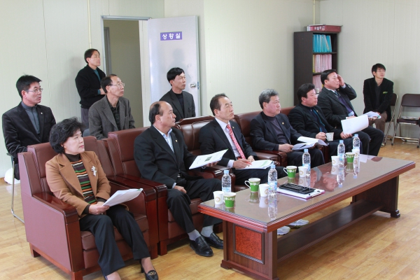 본백-용평간 도로 확포장공사 