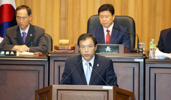 제218회 제1차 정례회 군정질문 실시