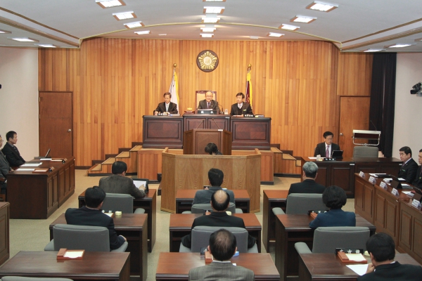 제200회 함양군의회 임시회 폐회