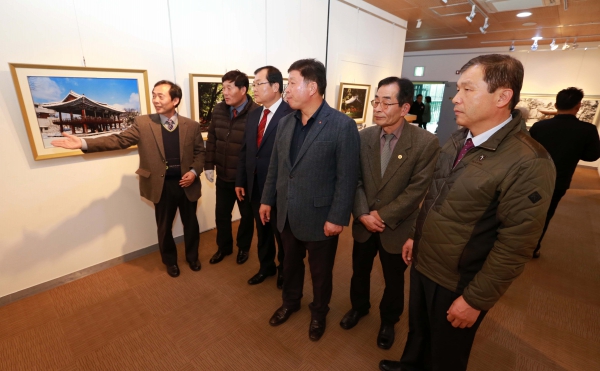 다볕선비의 풍류전 전시 개전식 (2015.12.3.)