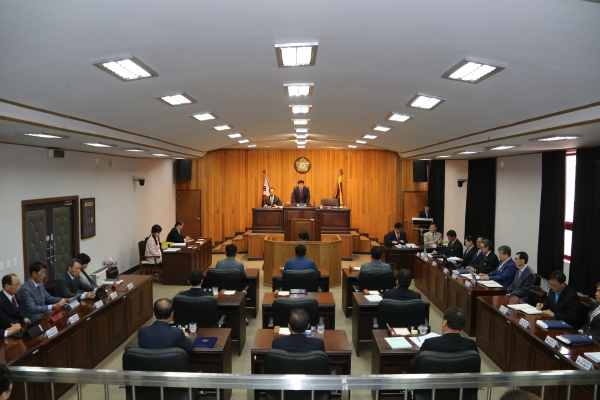 제217회 임시회 개회 - 2