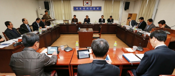 의회 정기간담회(2016. 11. 3.(목))
