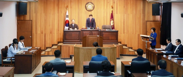 제219회 임시회 개회