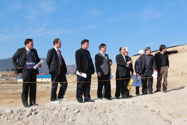 본백-용평간 도로 확포장공사2