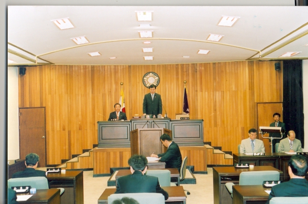 제124회 임시회 개회식