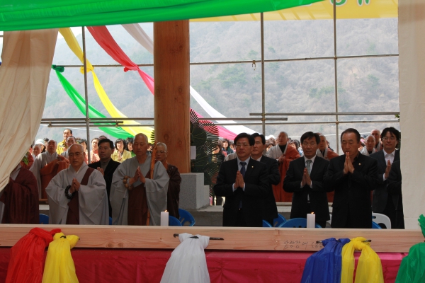 서암정사 상량식